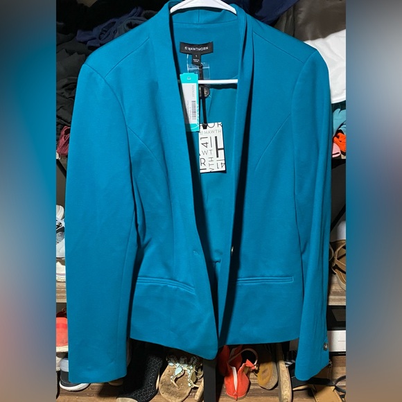 41 Hawthorn Jackets & Blazers - 41 Hawthorn Teal Blazer